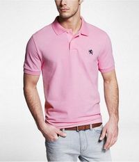 Pink Men's Polo Shirts